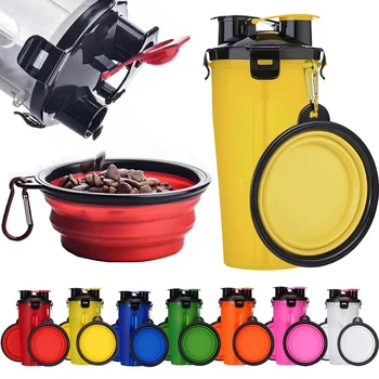 New Travel Cup 2 in 1 Dog Drinking Water Bottle Foldable Bowl Pet Outdoor Food Container Travel Dog Feeder Cup
New Travel Cup 2 in 1 Dog Drinking Water Bottle Foldable Bowl Pet Outdoor Food Container Travel Dog Feeder Cup