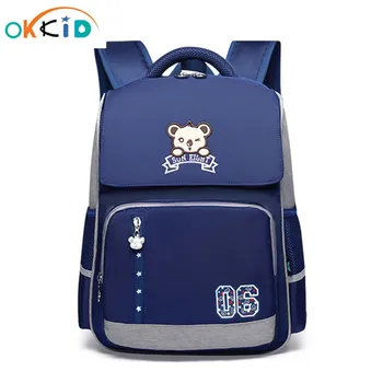 OKKID primary school backpack for boy waterproof nylon orthopedic backpack child gift cute animal print school bags for boys
OKKID primary school backpack for boy waterproof nylon orthopedic backpack child gift cute animal print school bags for boys