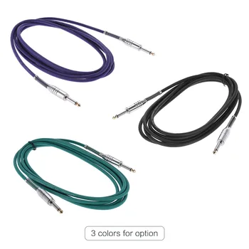 3 Meters/ 10 Feet Guitar Instrument Mono Cable Straight 1/4 Inch TRS to Straight 1/4 Inch TRS Male Plug PVC Jacket
3 Meters/ 10 Feet Guitar Instrument Mono Cable Straight 1/4 Inch TRS to Straight 1/4 Inch TRS Male Plug PVC Jacket