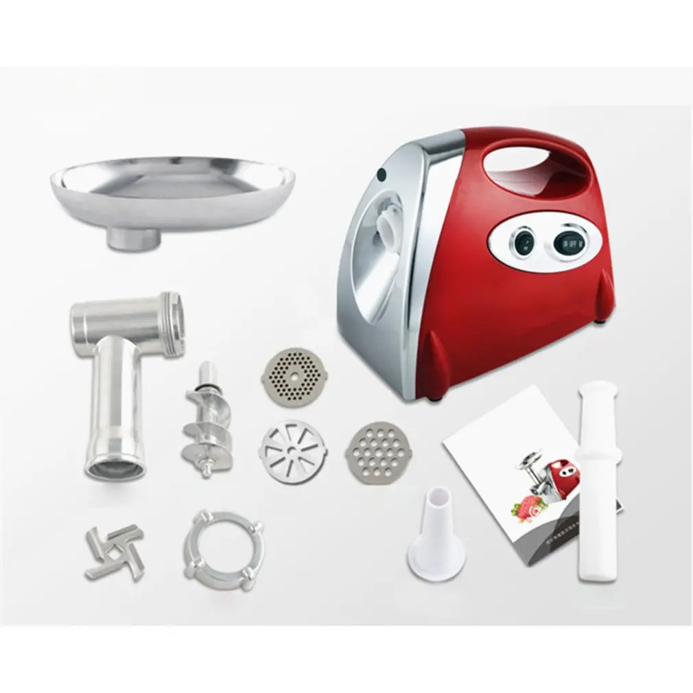 Electric Meat Grinders 2800W Stainless Steel Powerful Electric Grinder Sausage Stuffer Meat Mincer Slicer for Kitchen
Electric Meat Grinders 2800W Stainless Steel Powerful Electric Grinder Sausage Stuffer Meat Mincer Slicer for Kitchen