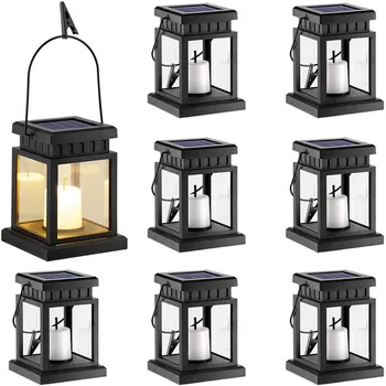 Portable Solar Garden Light LED Flickering Flameless Candle Outdoor Lighting Hanging Smokeless Solar Lantern for Camping
Portable Solar Garden Light LED Flickering Flameless Candle Outdoor Lighting Hanging Smokeless Solar Lantern for Camping