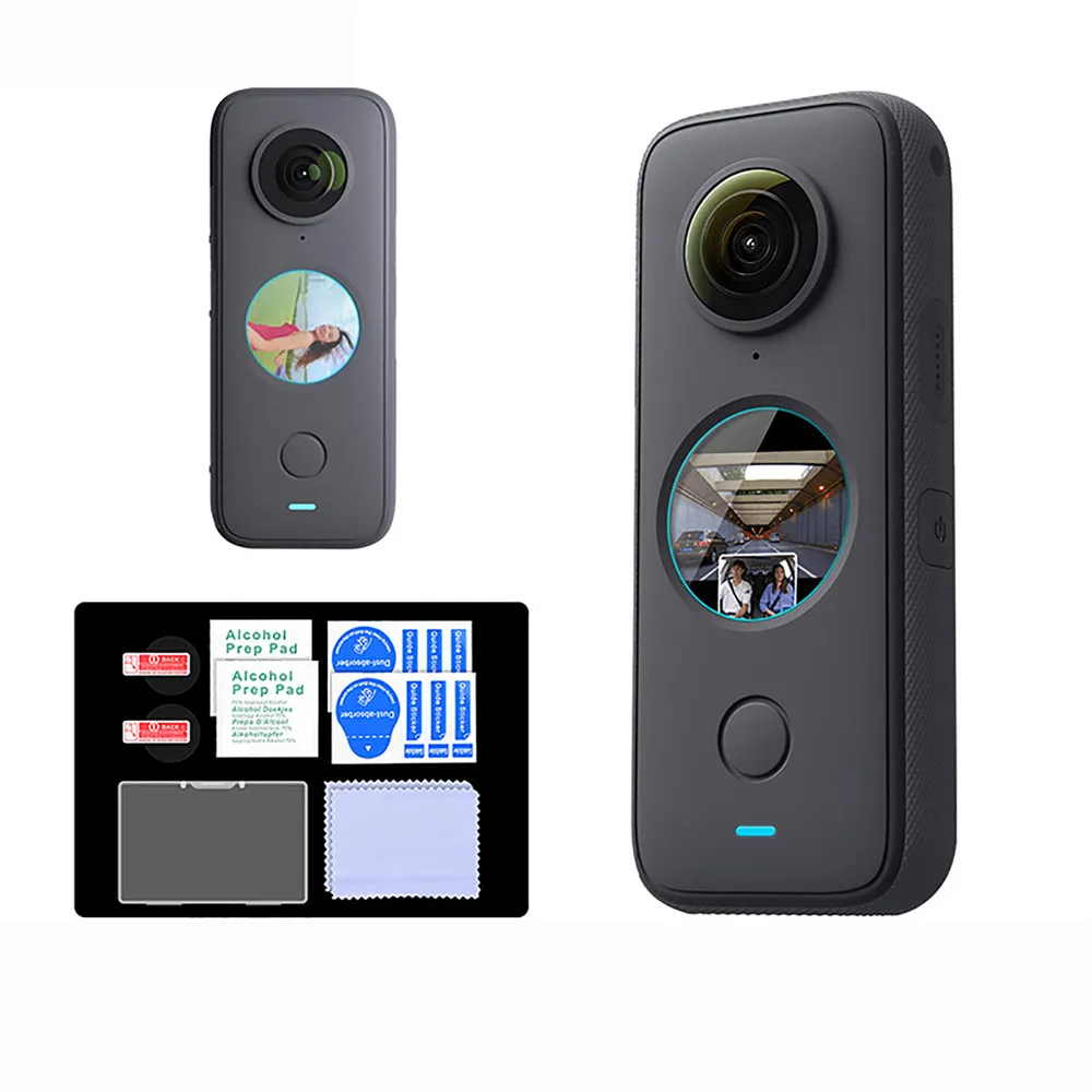 Panoramic Camera Screen Protective Film Clear Tempered Film for Insta360 one x 2 Camera Screen Protector Accessories
Panoramic Camera Screen Protective Film Clear Tempered Film for Insta360 one x 2 Camera Screen Protector Accessories