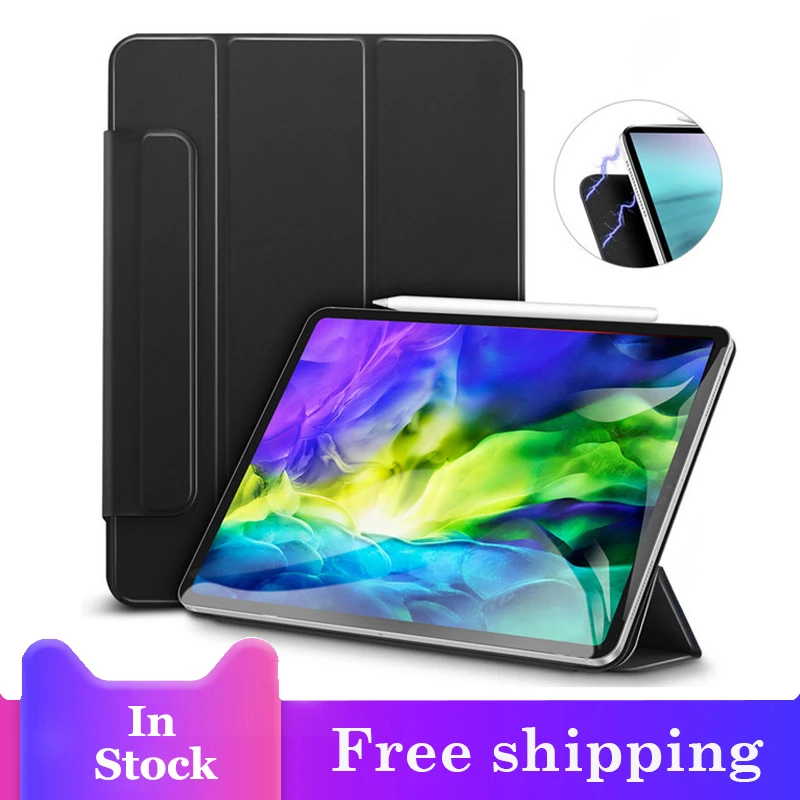 For 2020 IPad Pro 11 2nd Gen Case New IPad Pro 2020 12.9 Cover Slim Magnetic 2020 IPad Pro 11 Case Smart Case With Pencil Holder
For 2020 IPad Pro 11 2nd Gen Case New IPad Pro 2020 12.9 Cover Slim Magnetic 2020 IPad Pro 11 Case Smart Case With Pencil Holder
