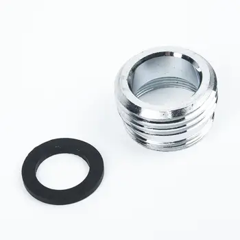 Hose Water Filter Adapter Silver Water Saving Double ThreadFaucet Tap Aerator Water Purifier Filter Nozzle With Rubber Washer
Hose Water Filter Adapter Silver Water Saving Double ThreadFaucet Tap Aerator Water Purifier Filter Nozzle With Rubber Washer