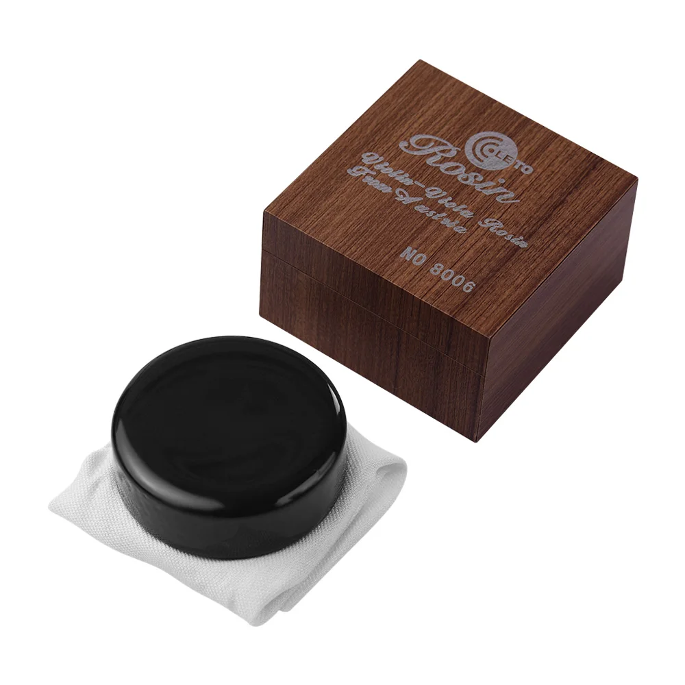 High-grade Black Rosin for Bows Low Dust for Violin Viola Cello Erhu with Wooden Box String Instrument Violin Accessories
High-grade Black Rosin for Bows Low Dust for Violin Viola Cello Erhu with Wooden Box String Instrument Violin Accessories