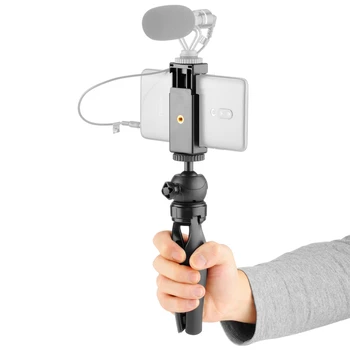 Phone Vlog Tripod Cold Shoe Phone Mount Holder for Mic LED Light Mini Tripod Grip for Sony A7 A7R4 A6400 A6300 Mirrorless Camera
Phone Vlog Tripod Cold Shoe Phone Mount Holder for Mic LED Light Mini Tripod Grip for Sony A7 A7R4 A6400 A6300 Mirrorless Camera