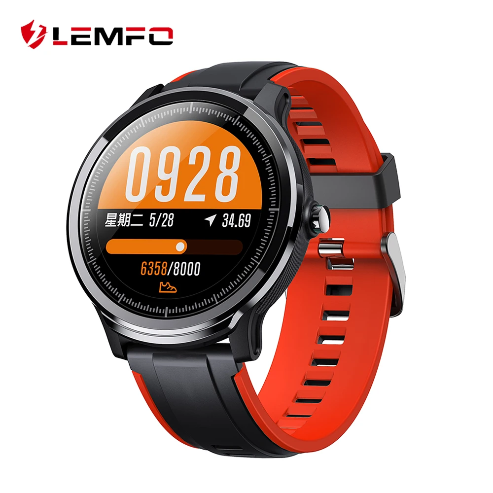 LEMFO SN80 Full Round Touch Screen Smart Watch Men IP68 Waterproof 3D UI Weather Heart Rate Monitor Long Standby Time Smartwatch
LEMFO SN80 Full Round Touch Screen Smart Watch Men IP68 Waterproof 3D UI Weather Heart Rate Monitor Long Standby Time Smartwatch