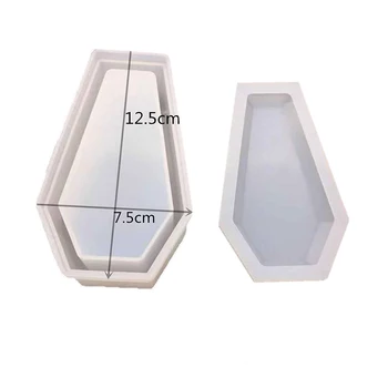 Coffin Mold Trinket Box Silicone Molds Kawaii Resin Art Supplies Silicone Mold for Resin Making Halloween Gothic Container Molds 
Coffin Mold Trinket Box Silicone Molds Kawaii Resin Art Supplies Silicone Mold for Resin Making Halloween Gothic Container Molds