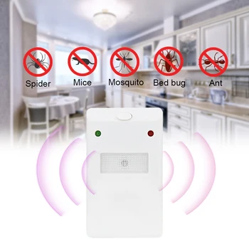 Ultrasonic Electric Mosquito Deratization Device EU Plug Pest Control Rodent Rat Mouse Repellent Anti Mosquito US Plug Repellent
Ultrasonic Electric Mosquito Deratization Device EU Plug Pest Control Rodent Rat Mouse Repellent Anti Mosquito US Plug Repellent