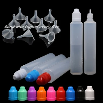 20PCS (30/60ML) LDPE white platic Empty Squeezable Juice Liquid essentic oil or E-smoke oil Dropper Container Bottles + Funnel
20PCS (30/60ML) LDPE white platic Empty Squeezable Juice Liquid essentic oil or E-smoke oil Dropper Container Bottles + Funnel