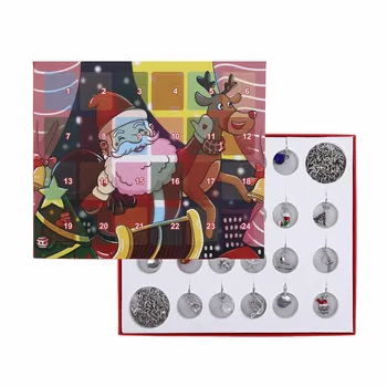 Kids DIY Personalized Christmas Countdown Advent Calendar with Fashion DIY Bracelet Necklace Navidad 2021 New Year Gifts Xmas #6
Kids DIY Personalized Christmas Countdown Advent Calendar with Fashion DIY Bracelet Necklace Navidad 2021 New Year Gifts Xmas #6
