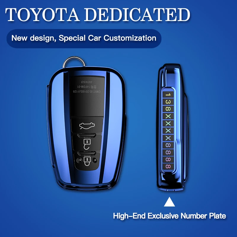 TPU Accessories Car Key Fob Cover Case for Toyota CHR C-HR RAV4 Camry Prius Willand Prado 2016-2020 Remote Key Shell Case
TPU Accessories Car Key Fob Cover Case for Toyota CHR C-HR RAV4 Camry Prius Willand Prado 2016-2020 Remote Key Shell Case