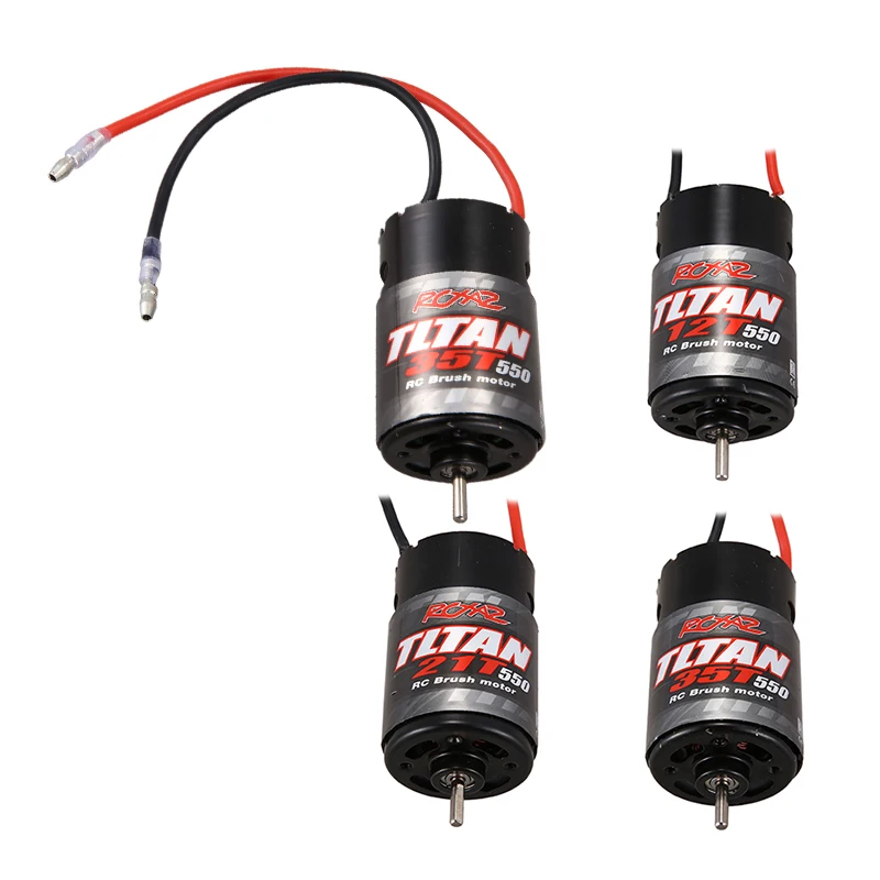 550 Brushed Motor for 1: 10 RC Crawler Axial SCX10 AXI03007 90046 Traxxas TRX4 TRX6 Redcat Wltoys Kyosho
550 Brushed Motor for 1: 10 RC Crawler Axial SCX10 AXI03007 90046 Traxxas TRX4 TRX6 Redcat Wltoys Kyosho