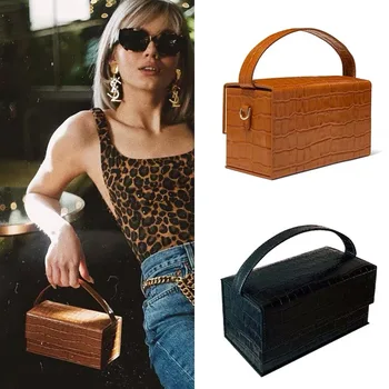Luxury Handbags Women Bags Designer Box Shape Women Purses and Handbags Crocodile Fashion Chain Shoulder Bag
Luxury Handbags Women Bags Designer Box Shape Women Purses and Handbags Crocodile Fashion Chain Shoulder Bag