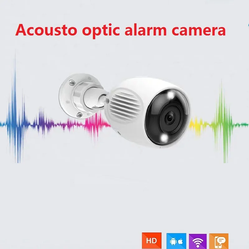 2MP 1080P WiFi intelligent network mobile control home outdoor intercom waterproof high definition sound light alarm camera
2MP 1080P WiFi intelligent network mobile control home outdoor intercom waterproof high definition sound light alarm camera