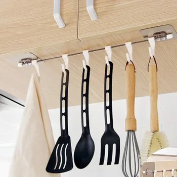 Kitchen Gabgets Cupboard 6 Hook Home Organizer Storage Rack Pantry Chest Tools Towels Hanger Wardrobe Towel Rack Storage Shelf
Kitchen Gabgets Cupboard 6 Hook Home Organizer Storage Rack Pantry Chest Tools Towels Hanger Wardrobe Towel Rack Storage Shelf