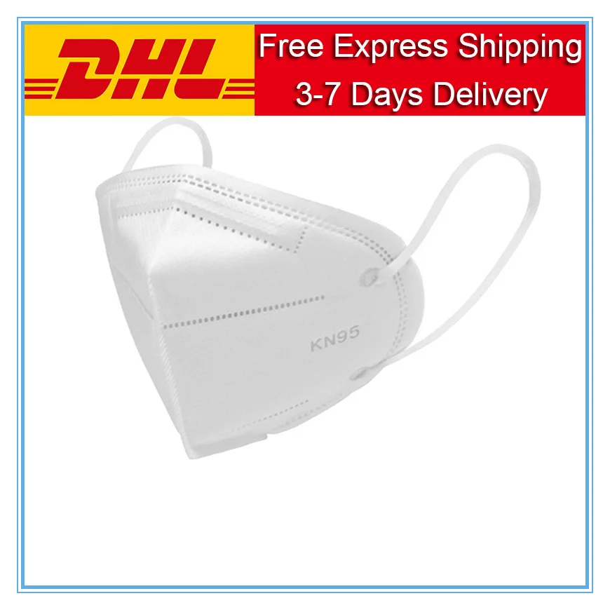 DHL KN95 Face Mask FFP2 Protective N95 Anti Dust Masks Mouth Face Mask Protection 99% Filtration Same As KF94
DHL KN95 Face Mask FFP2 Protective N95 Anti Dust Masks Mouth Face Mask Protection 99% Filtration Same As KF94