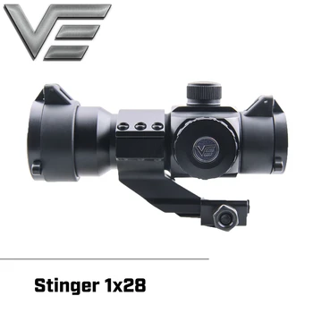 Vector Optics Stinger 1x28 Red Dot Scope Free Flip up caps Cantilever Weaver Mount 5 MOA Red / Green Dot Gun Sight
Vector Optics Stinger 1x28 Red Dot Scope Free Flip up caps Cantilever Weaver Mount 5 MOA Red / Green Dot Gun Sight