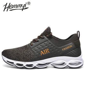 Hemmyi Sports Air Cushion Running Shoes Summer &Autumn Comfortable and Breathable Outdoor Cushioning Sports Men's Sneakers 
Hemmyi Sports Air Cushion Running Shoes Summer &Autumn Comfortable and Breathable Outdoor Cushioning Sports Men's Sneakers