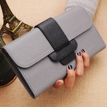 2020 New Ladies Leather Long Wallet Leather Fashion in Europe and Large-Capacity Multi-Function Wallet
2020 New Ladies Leather Long Wallet Leather Fashion in Europe and Large-Capacity Multi-Function Wallet