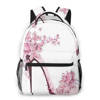 Women fashion backpack male travel backpack mens bag large laptop shopping travel bag Pink High Heel With Butterflies
Women fashion backpack male travel backpack mens bag large laptop shopping travel bag Pink High Heel With Butterflies
