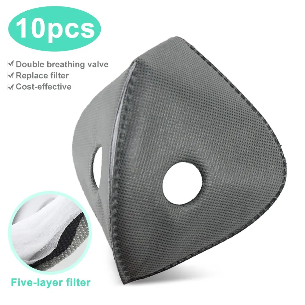 Activated Carbon Mask Filter for Cycling Bike Bicycle Masks Valve Cap 4/5 Layer Air Cleaner Dust Pollution PM 2.5 Mask Filter
Activated Carbon Mask Filter for Cycling Bike Bicycle Masks Valve Cap 4/5 Layer Air Cleaner Dust Pollution PM 2.5 Mask Filter