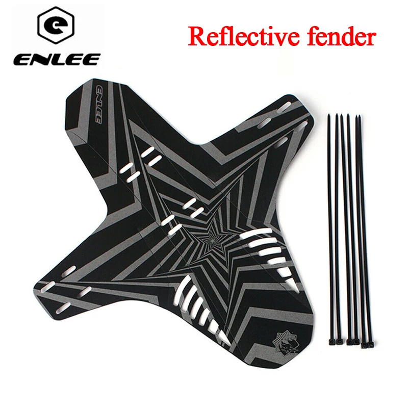 ENLEE 2pcs Bicycle Reflective Fenders Plastic Front /rear Bike Mudguard mountain Bike Wings Mud Guard Cycling Accessories
ENLEE 2pcs Bicycle Reflective Fenders Plastic Front /rear Bike Mudguard mountain Bike Wings Mud Guard Cycling Accessories