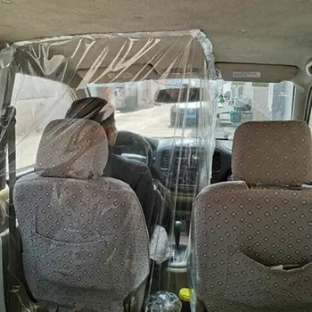 Taxi Clear Partition Film Car Driver Isolation Protective Cover Screen Shield High Quality Car Insulation Film Cover
Taxi Clear Partition Film Car Driver Isolation Protective Cover Screen Shield High Quality Car Insulation Film Cover