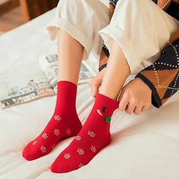 Winter Women Warm Red Cotton Socks Christmas Xmas Gift Fashion
Winter Women Warm Red Cotton Socks Christmas Xmas Gift Fashion