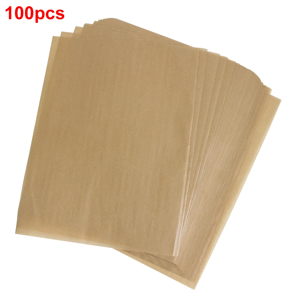 100Pcs Heat Resistant Cooking Parchment Unbleached Cookie Sheets Baking Paper Reusable Non Stick Cake Mat Biscuit Pans Kitchen
100Pcs Heat Resistant Cooking Parchment Unbleached Cookie Sheets Baking Paper Reusable Non Stick Cake Mat Biscuit Pans Kitchen
