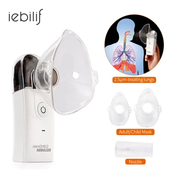 Portable nebulizer Mini Handheld inhaler nebulizer for kids Adult Atomizer silent nebulizador Medical grade Liquid atomization
Portable nebulizer Mini Handheld inhaler nebulizer for kids Adult Atomizer silent nebulizador Medical grade Liquid atomization