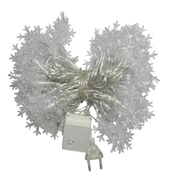 Led Snowflake Light String Garden Layout Light String Christmas Day Ins Decorative Lights 10 Meters 100 Lights US Plug
Led Snowflake Light String Garden Layout Light String Christmas Day Ins Decorative Lights 10 Meters 100 Lights US Plug