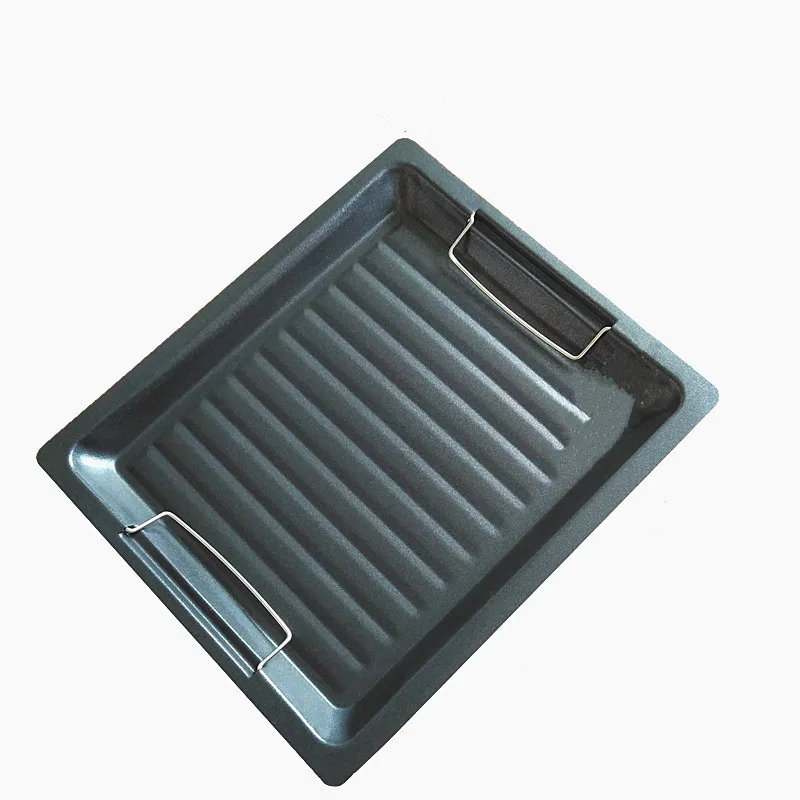 1pcs Stainless Steel Baking Trayes Rectangular Outdoor Barbecue Tray Non-stick Frying Camping Cookware Tool Accessories
1pcs Stainless Steel Baking Trayes Rectangular Outdoor Barbecue Tray Non-stick Frying Camping Cookware Tool Accessories