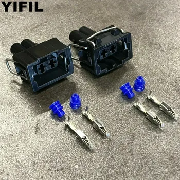 5/10/20/50/100pcs/lot 2 Pin/Way Female Connectors Plug With Terminals & Seals For VW Audi Corrado Mk3 357972752 (357 972 752)
5/10/20/50/100pcs/lot 2 Pin/Way Female Connectors Plug With Terminals & Seals For VW Audi Corrado Mk3 357972752 (357 972 752)