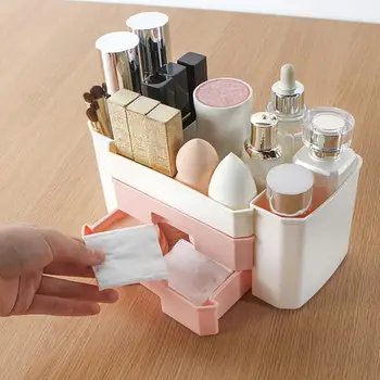 1pc Plastic Makeup Organizer Storage Box Desktop Storage Box Lipstick Brush Holder Lipstick Dormitory Finishing Rack M2X8
1pc Plastic Makeup Organizer Storage Box Desktop Storage Box Lipstick Brush Holder Lipstick Dormitory Finishing Rack M2X8