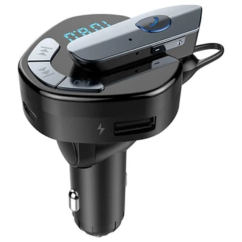 Wireless Bluetooth FM Transmitter for Car, Audio Adapter and Receiver,Car Bluetooth Adapter, MP3 Car Charger with Wireless Radio
Wireless Bluetooth FM Transmitter for Car, Audio Adapter and Receiver,Car Bluetooth Adapter, MP3 Car Charger with Wireless Radio