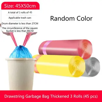 Drawstring Garbage Bag Biodegradable Garbage Trash Bag Dustbin Bin Drawstring Solid Eco-friendly Bag Disposable Garbage bag
Drawstring Garbage Bag Biodegradable Garbage Trash Bag Dustbin Bin Drawstring Solid Eco-friendly Bag Disposable Garbage bag