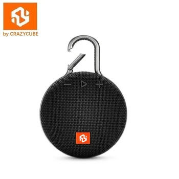 CrazyCube Clip3 Wireless Portable Mini Waterproof Bluetooth Speaker better than jbl go with Surround Sound Fm radio TF Card
CrazyCube Clip3 Wireless Portable Mini Waterproof Bluetooth Speaker better than jbl go with Surround Sound Fm radio TF Card