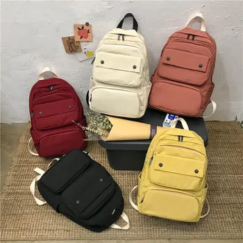 LENLEI Women Backpack Female Waterproof Nylon Backpack Solid Color Large Capacity School Bags For Teenage Girls Laptop bagpack
LENLEI Women Backpack Female Waterproof Nylon Backpack Solid Color Large Capacity School Bags For Teenage Girls Laptop bagpack