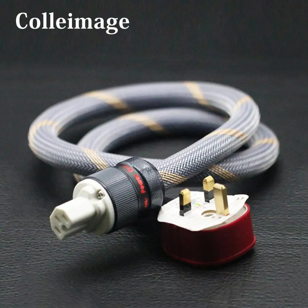 Colleimage Hifi for Audiophile CD Player Power Cable Cord UK Plug High Performance UK Connection Power Cable for Amplifier DVD
Colleimage Hifi for Audiophile CD Player Power Cable Cord UK Plug High Performance UK Connection Power Cable for Amplifier DVD