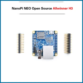 S ROBOT NanoPi NEO Allwinner H3 Development Board Super Raspberry Pie Quad-core Cortex-A7 DDR3 RAM 512MB Run Ubuntu Core NPI4
S ROBOT NanoPi NEO Allwinner H3 Development Board Super Raspberry Pie Quad-core Cortex-A7 DDR3 RAM 512MB Run Ubuntu Core NPI4
