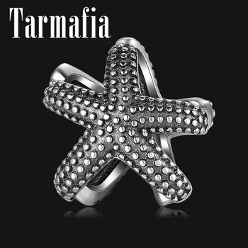 Hollow out 925 Sterling Silver Starfish Creature Beads fits Original European Charm Silver 925 Bracelets DIY Jewelry Making
Hollow out 925 Sterling Silver Starfish Creature Beads fits Original European Charm Silver 925 Bracelets DIY Jewelry Making