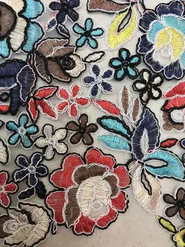 on sale fashion style muti color embroidered tulle net lace fabric JOY-31302 african net lace fabric for party dress
on sale fashion style muti color embroidered tulle net lace fabric JOY-31302 african net lace fabric for party dress