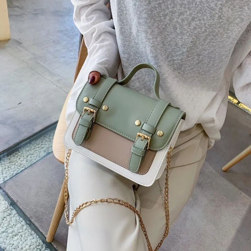 Contrast Color Square Women Bags 2019 Luxury Handbags Women Bags Designer PU Leather Travel Shoulder Crossbody Bags For Women
Contrast Color Square Women Bags 2019 Luxury Handbags Women Bags Designer PU Leather Travel Shoulder Crossbody Bags For Women