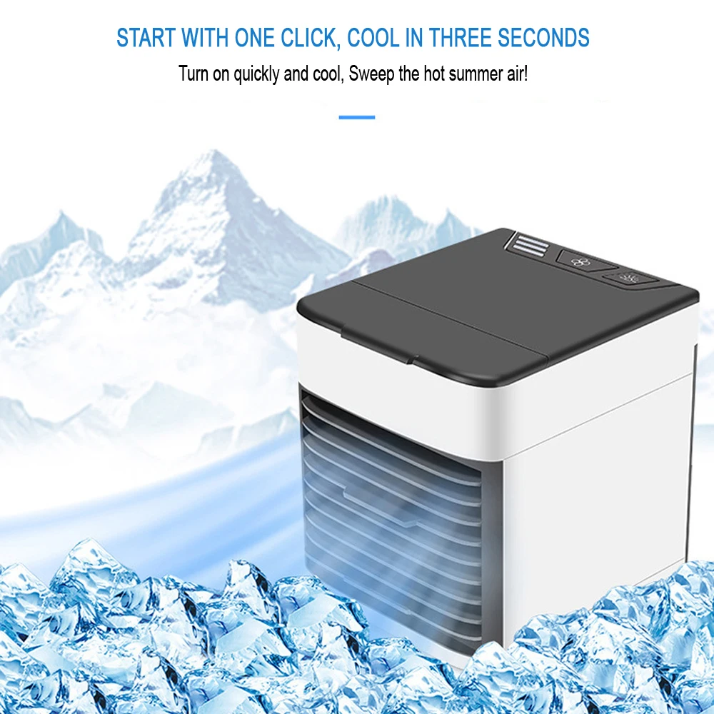 New Mini Portable Air Conditioner Fan 3 in 1 Personal Air Cooler Air Conditioning Purifier Humidifier MultifunctionAir Home Fan
New Mini Portable Air Conditioner Fan 3 in 1 Personal Air Cooler Air Conditioning Purifier Humidifier MultifunctionAir Home Fan