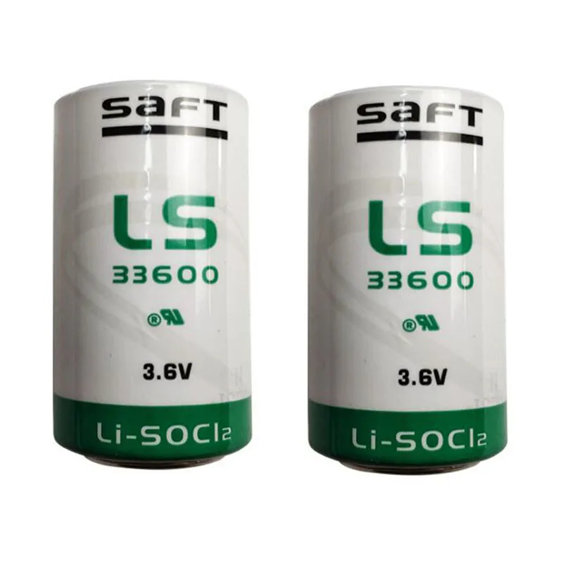 2PCS Original SAFT LS33600 LS 33600 3.6V 1700mAh D Type Non-rechargeable Lithium Battery for Facility Equipment Spare Generic
2PCS Original SAFT LS33600 LS 33600 3.6V 1700mAh D Type Non-rechargeable Lithium Battery for Facility Equipment Spare Generic
