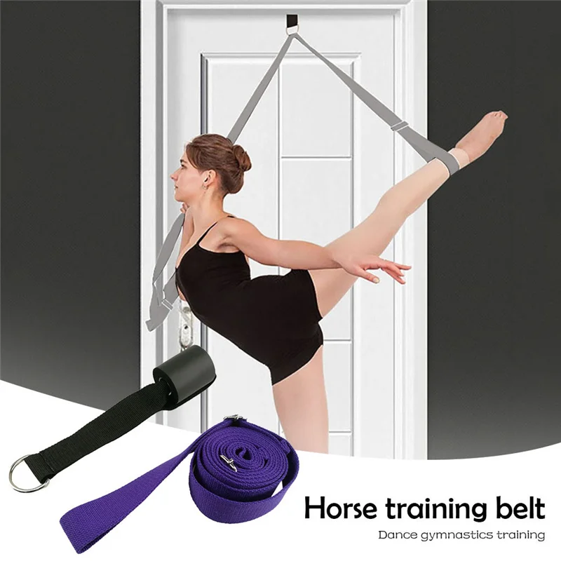Фото Yoga Trainer Ballet Stretch Band Split Horse Fitness Equipment Tube Resistance Bands | Дом и сад