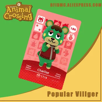 186 Charlise Animal Crossing Card Amiibo for New Horizons 
186 Charlise Animal Crossing Card Amiibo for New Horizons