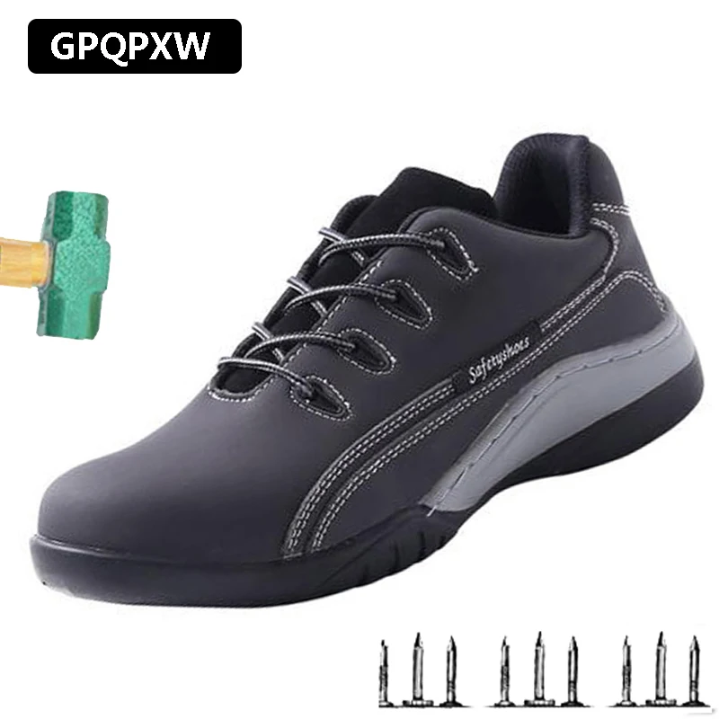 Steel Toe Cap Anti-smashing Anti-slip Lightweight Waterproof Work Boots Summer Non-slip Wear-resistant Labor Insurance Shoes Men
Steel Toe Cap Anti-smashing Anti-slip Lightweight Waterproof Work Boots Summer Non-slip Wear-resistant Labor Insurance Shoes Men