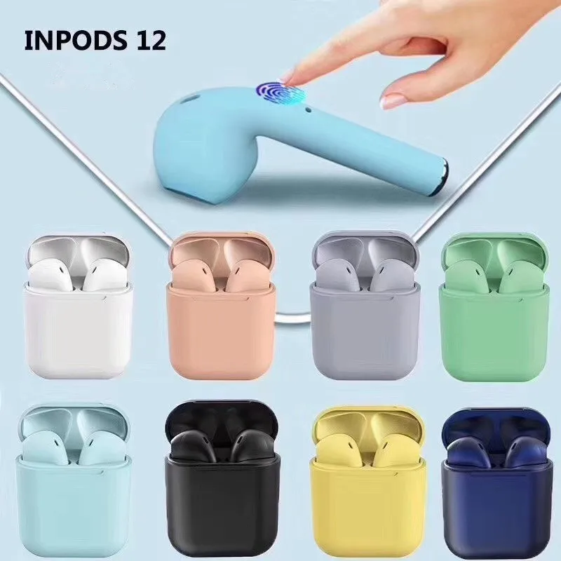 Bluetooth Earphone InPods 12 5.0 HIFI Wireless Headphons Wireless Bluetooth Earphones for All Smart Phone Sport Earbuds Headset
Bluetooth Earphone InPods 12 5.0 HIFI Wireless Headphons Wireless Bluetooth Earphones for All Smart Phone Sport Earbuds Headset
